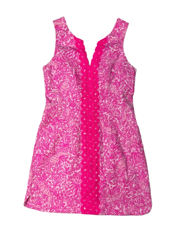 Dress Casual Short By Lilly Pulitzer In Pink, Size: M