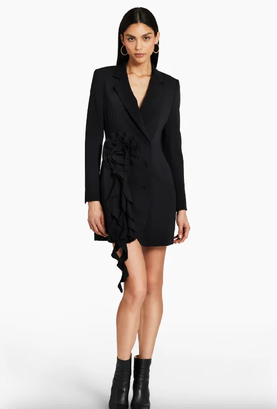 Parnell Blazer Dress - Black