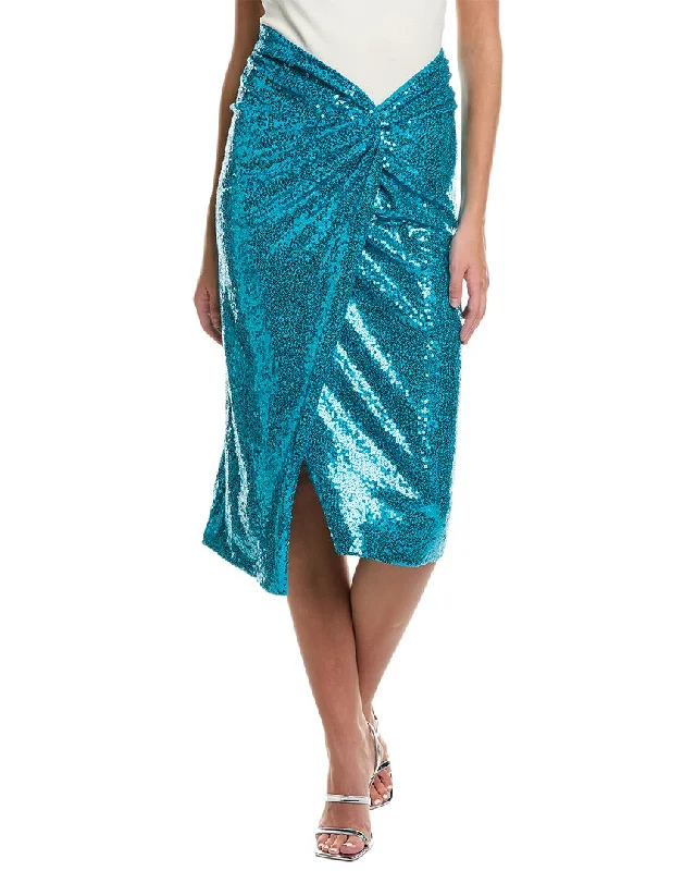 Michael Kors Collection Sequin Pareo Skirt