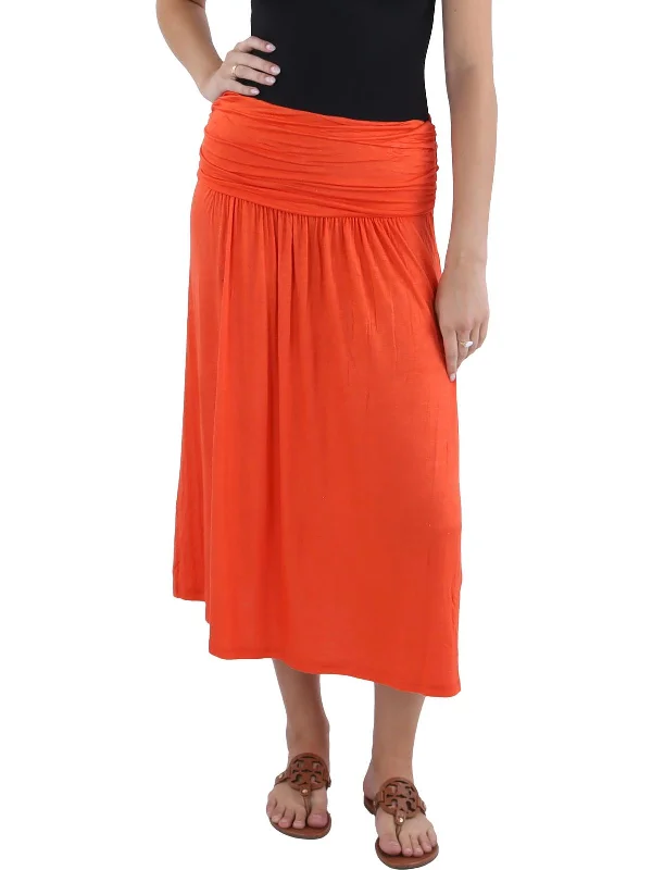 Womens Casual Daytime A-Line Skirt