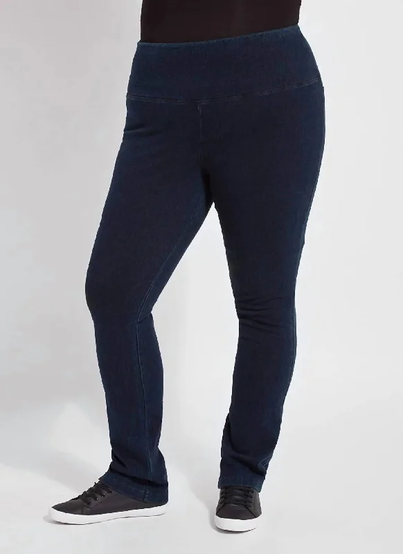 Women's Denim Straight Leg Jeans In Indigo