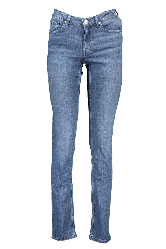 Gant Chic Faded  Button-Zip Women's Jeans