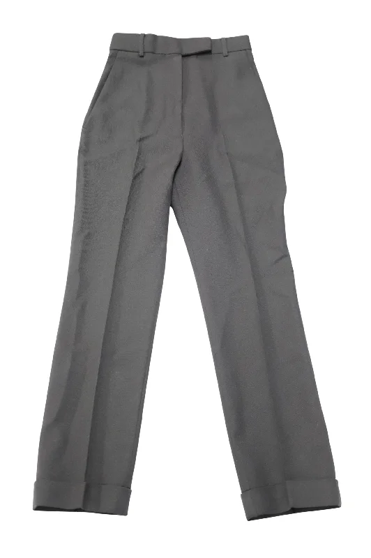 Haider Ackermann Tailored Pants in Grey Viscose