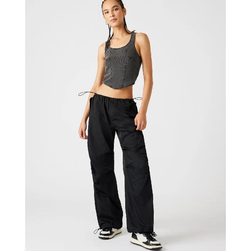 Pia Parachute Pant Black